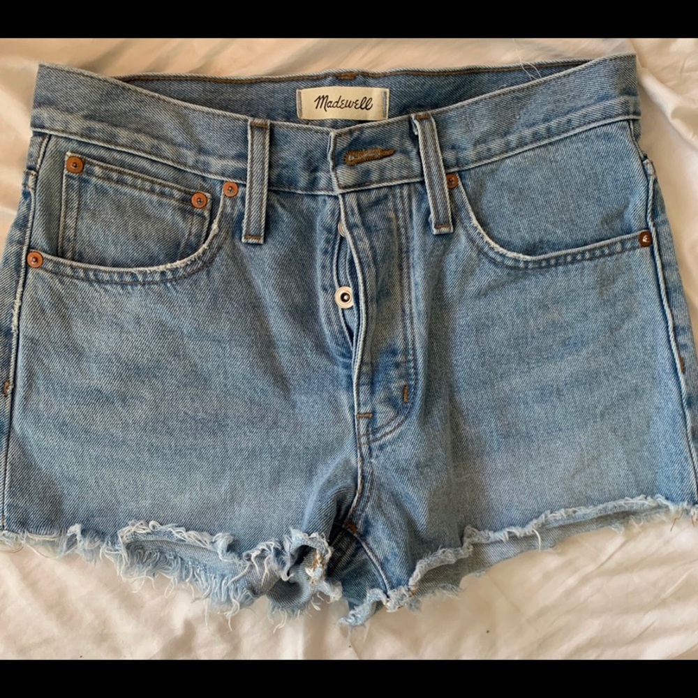 High waist madewell shorts